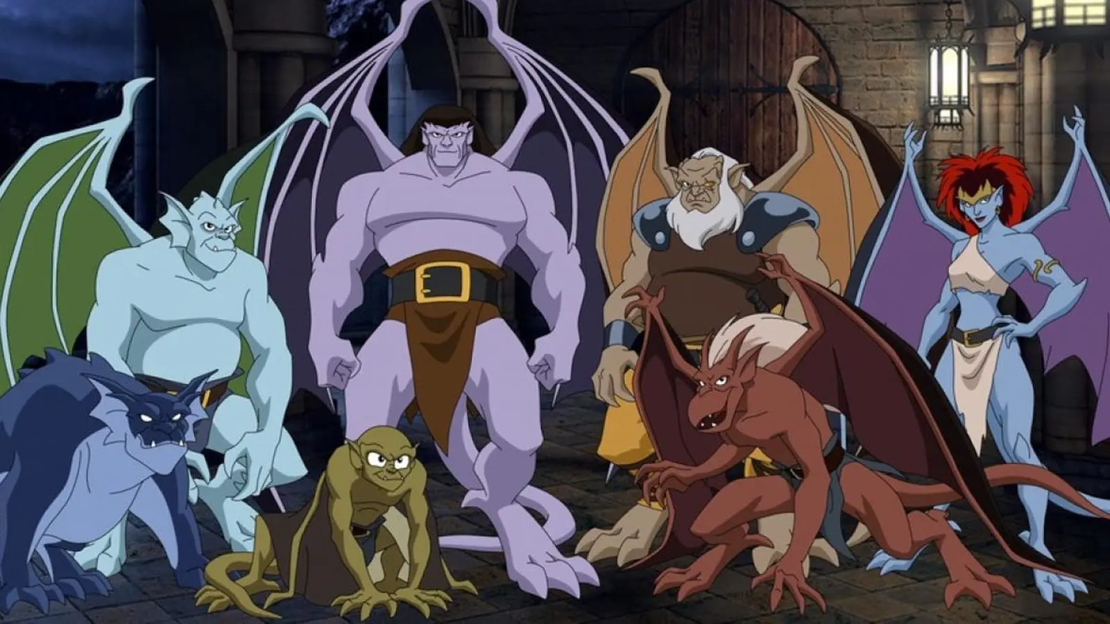 Gargoyles, les anges de la nuit